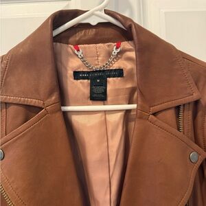 Marc by Marc Jacobs Tan Leather Jacket